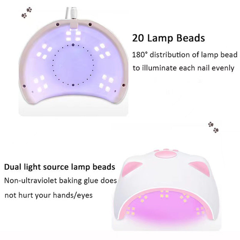 60W Intelligent Sensor Light Therapy Nail Lamp