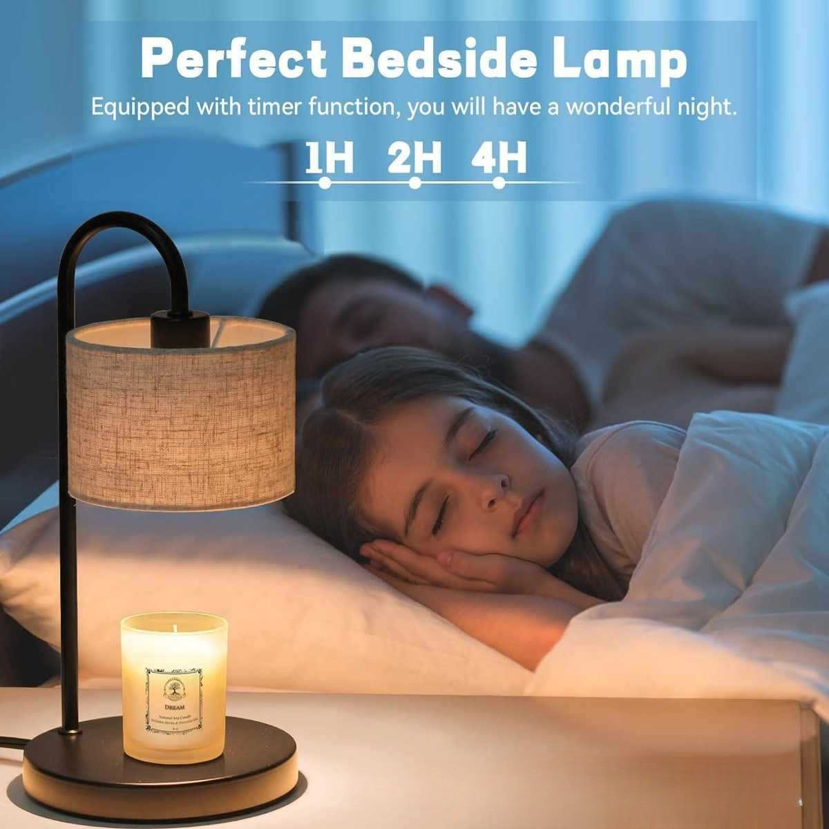 Black Adjustable Candle Bedroom Atmosphere Table Lamp